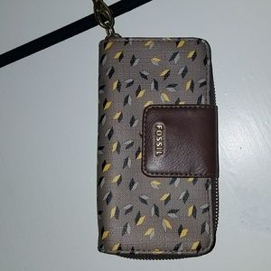 Fossil wallet/ wristlet
